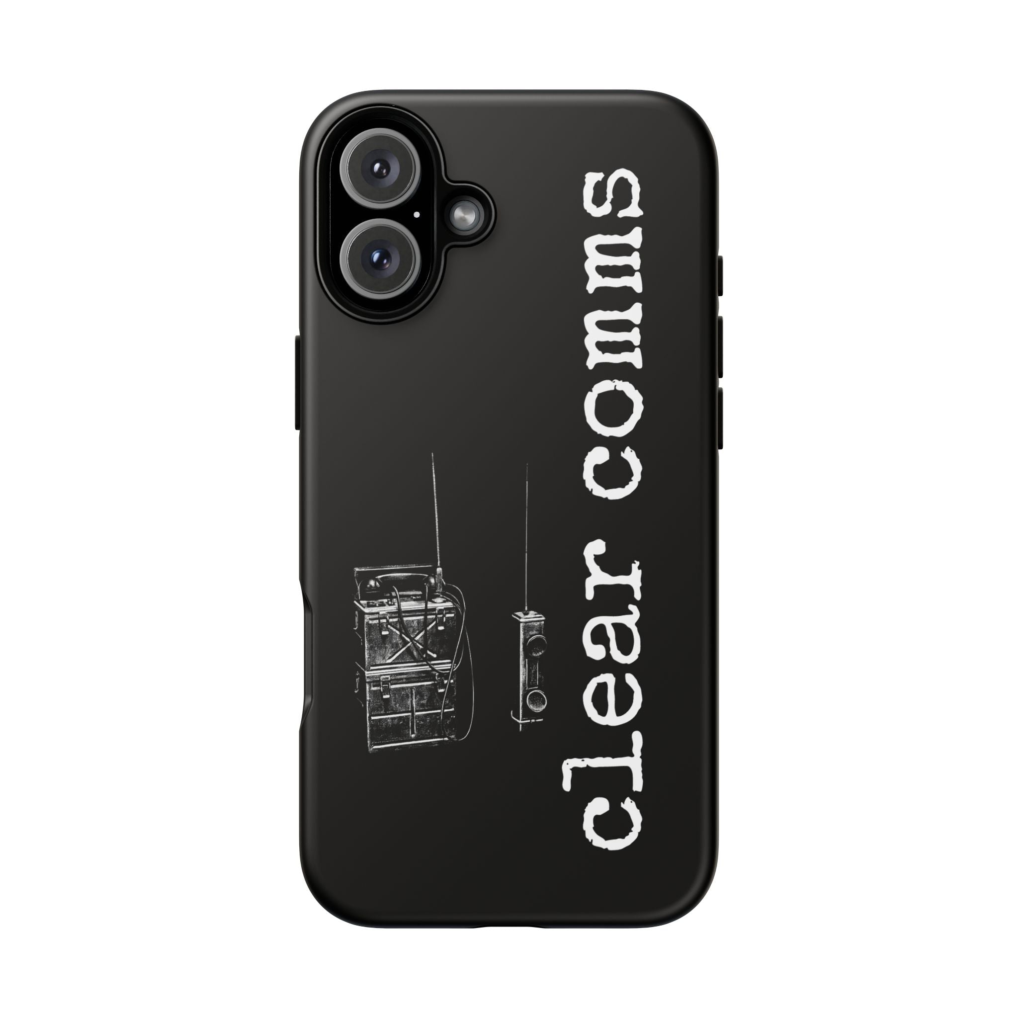 Phone Case — 'clear comms' i gotta take this call.