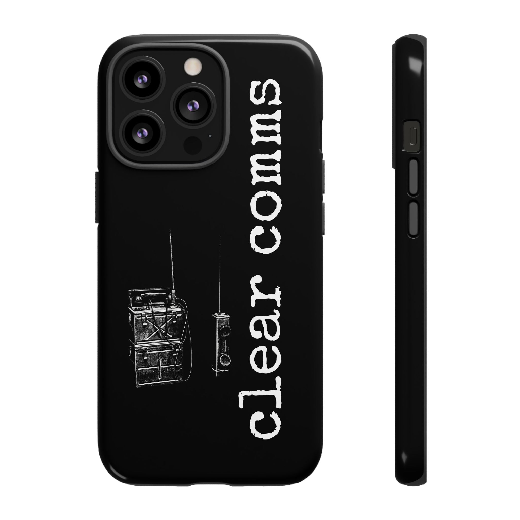 Phone Case — 'clear comms' i gotta take this call.