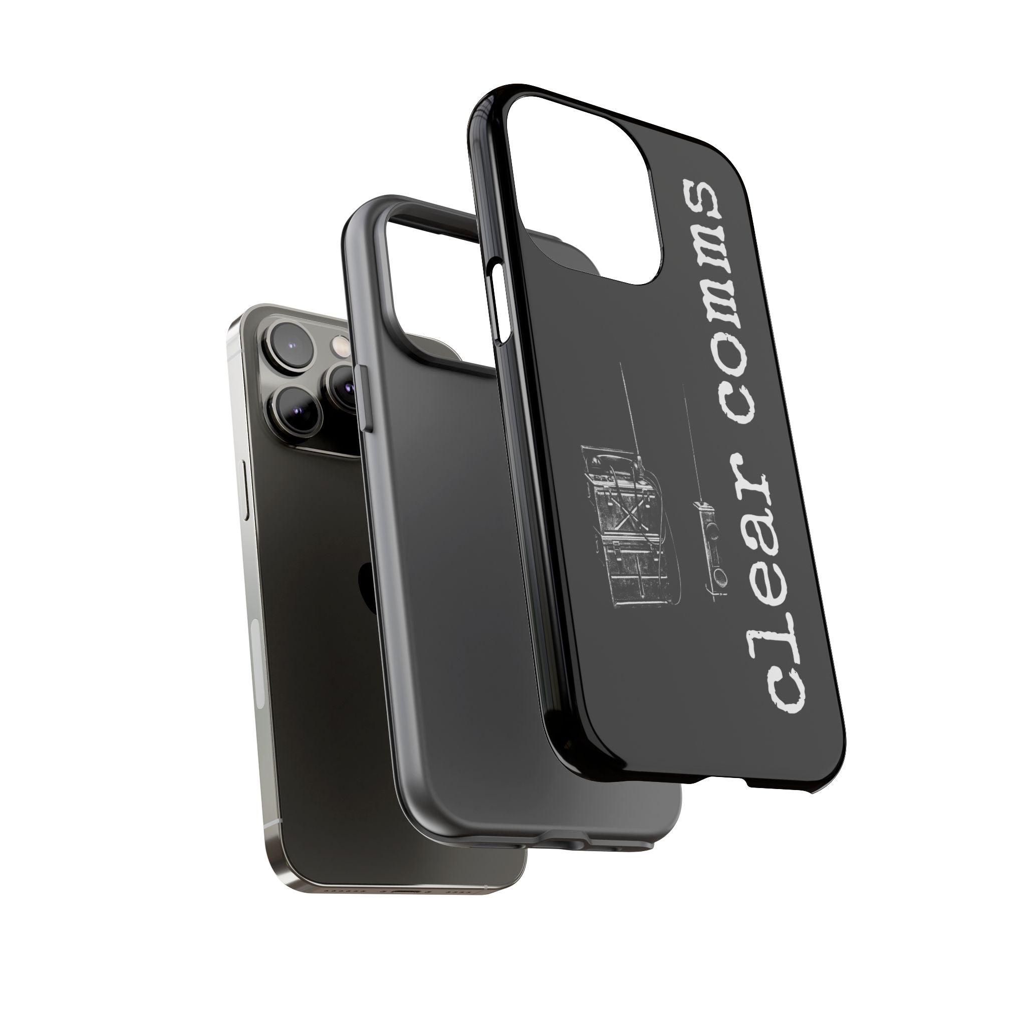 Phone Case — 'clear comms' i gotta take this call.