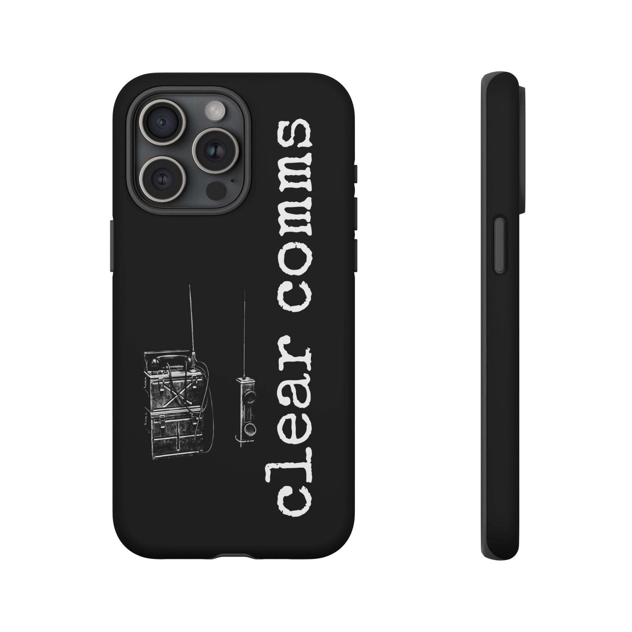 Phone Case — 'clear comms' i gotta take this call.