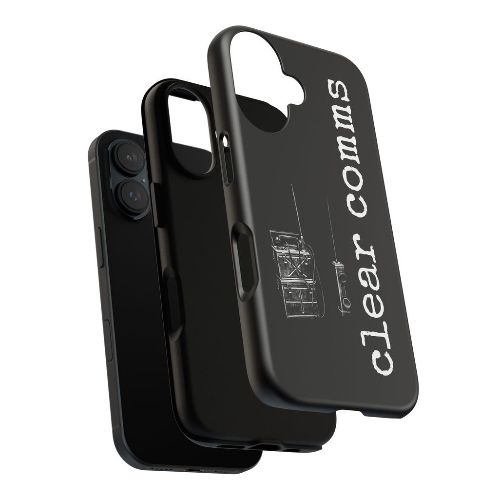 Phone Case — 'clear comms' i gotta take this call.