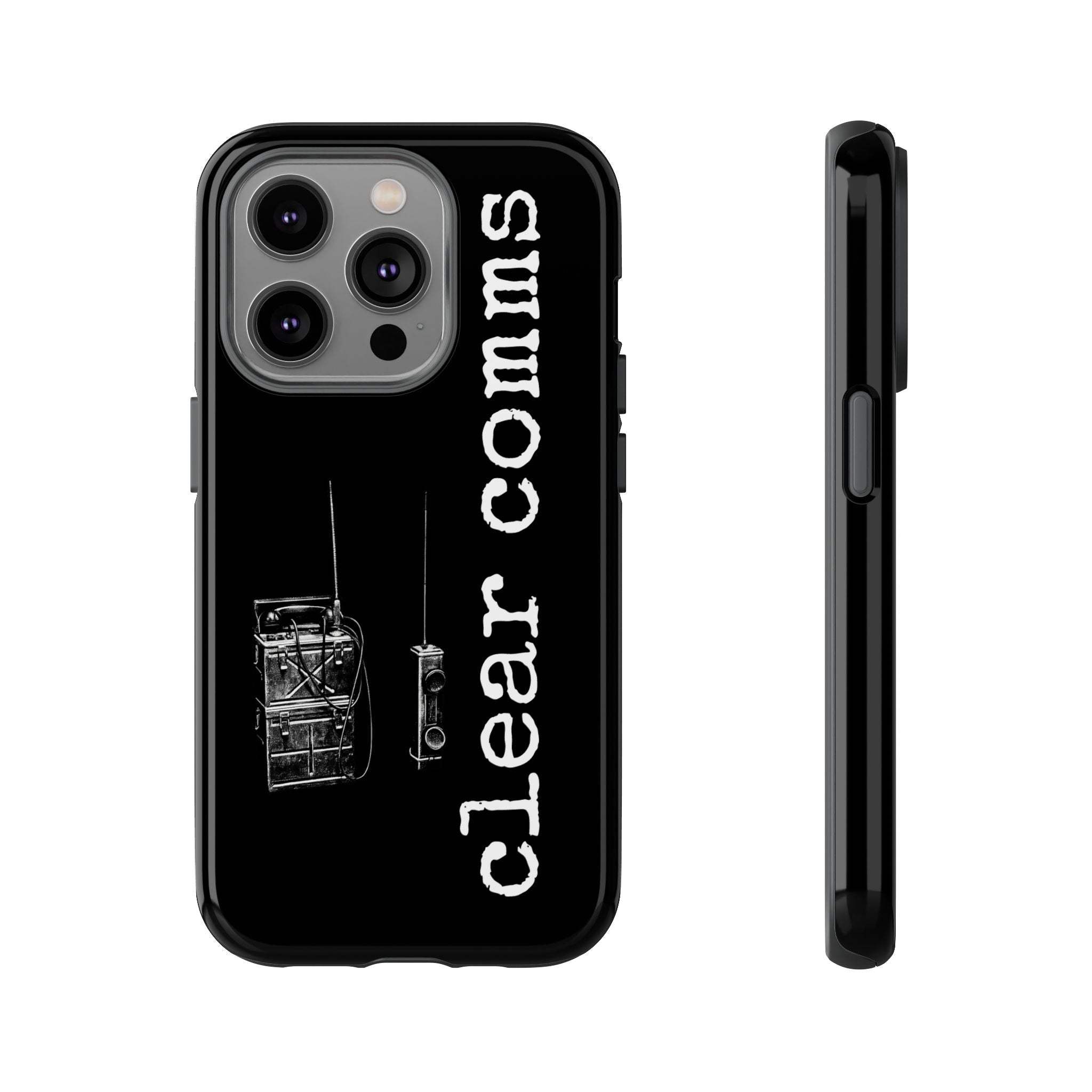 Phone Case — 'clear comms' i gotta take this call.