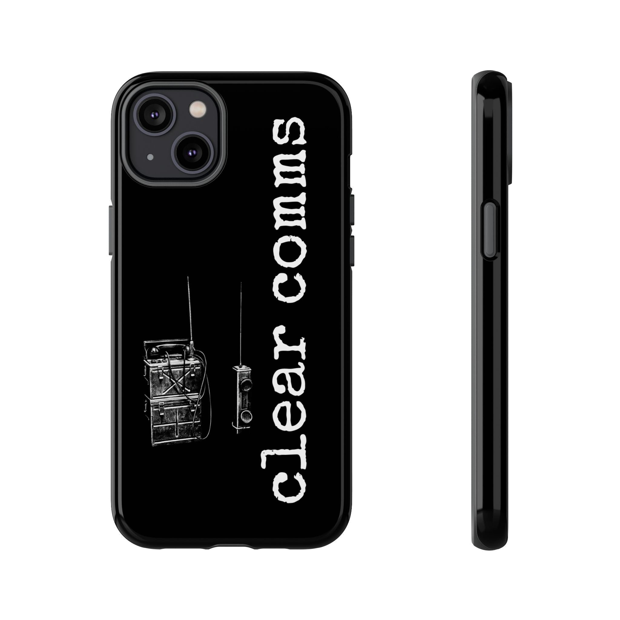 Phone Case — 'clear comms' i gotta take this call.