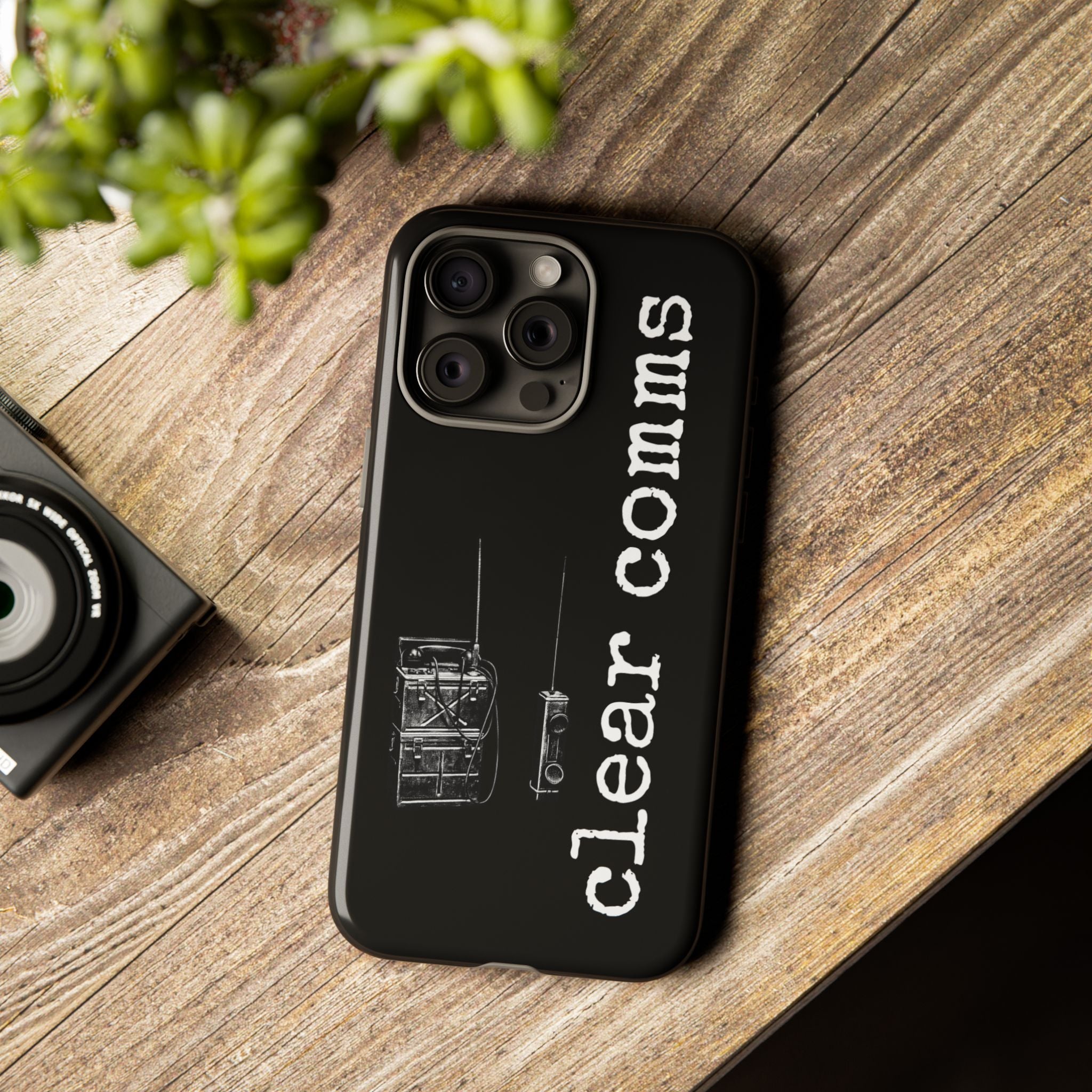 Phone Case — 'clear comms' i gotta take this call.