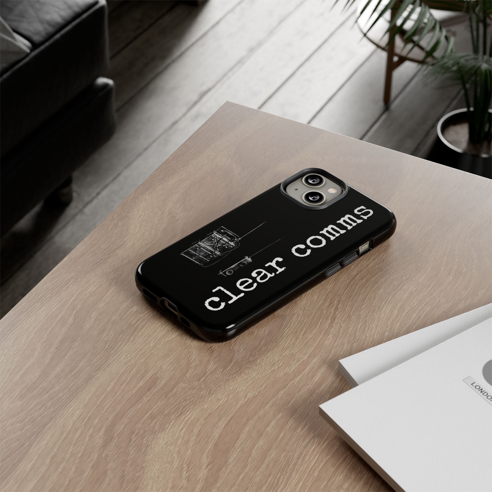 Phone Case — 'clear comms' i gotta take this call.