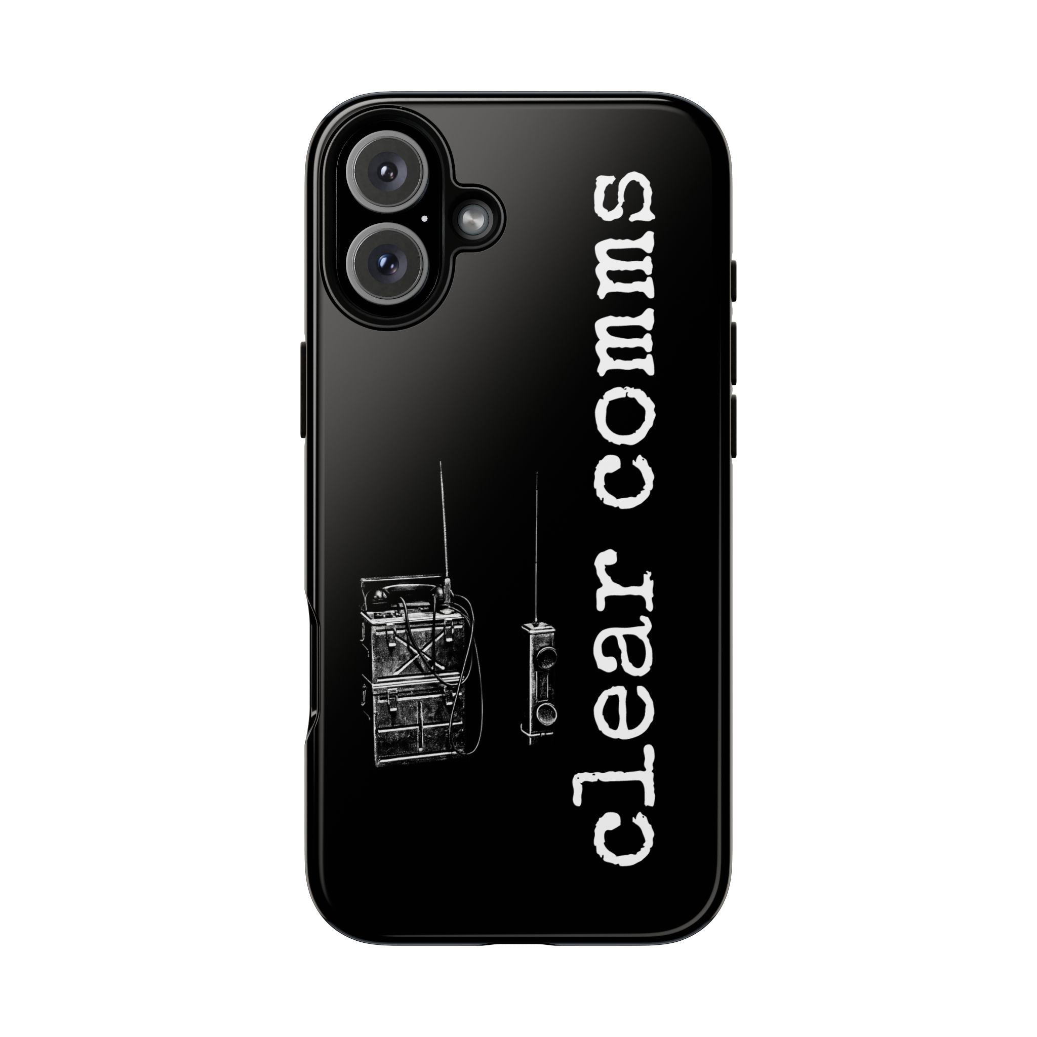 Phone Case — 'clear comms' i gotta take this call.