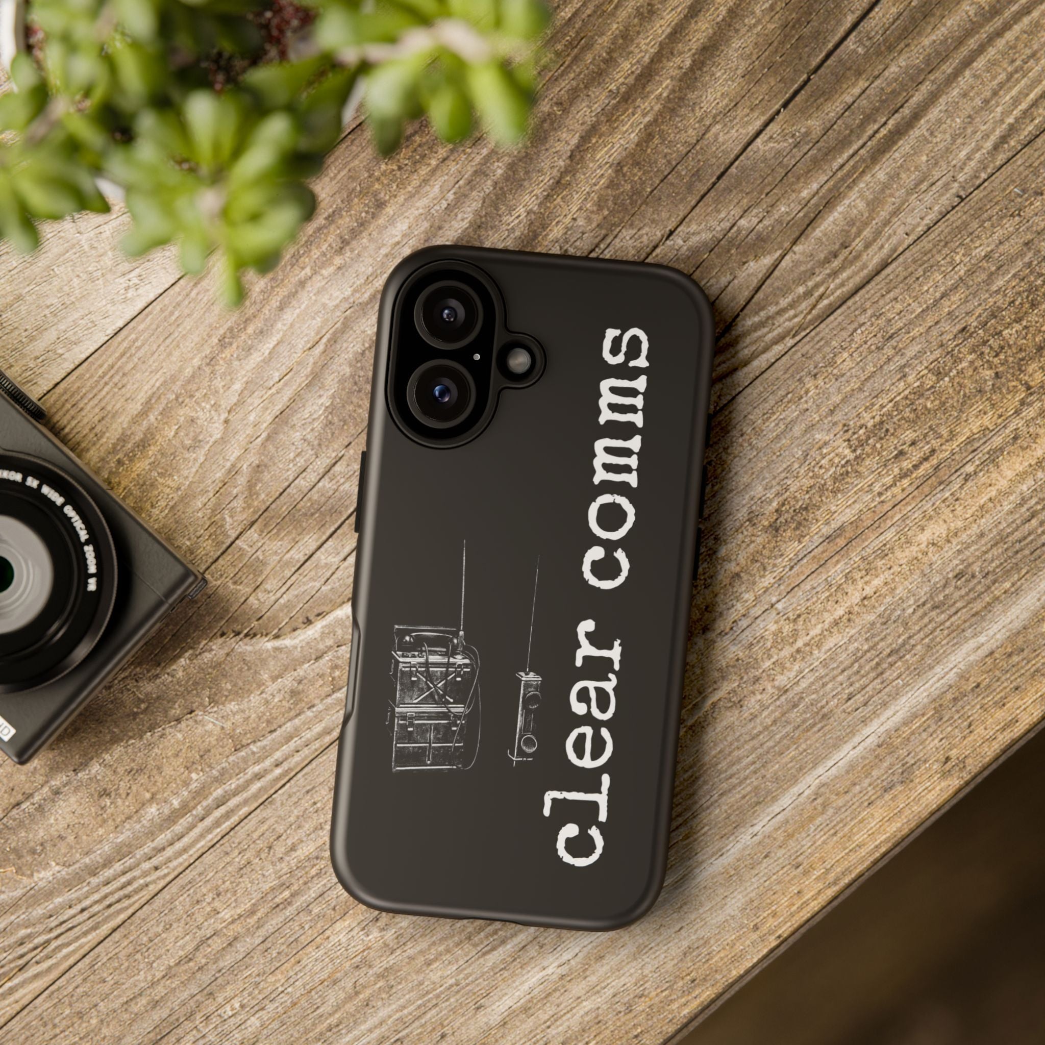 Phone Case — 'clear comms' i gotta take this call.