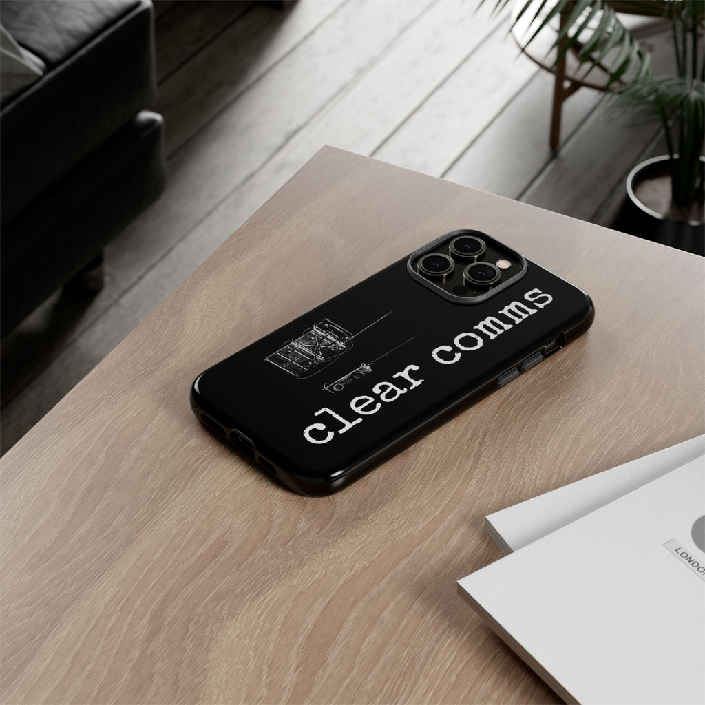 Phone Case — 'clear comms' i gotta take this call.