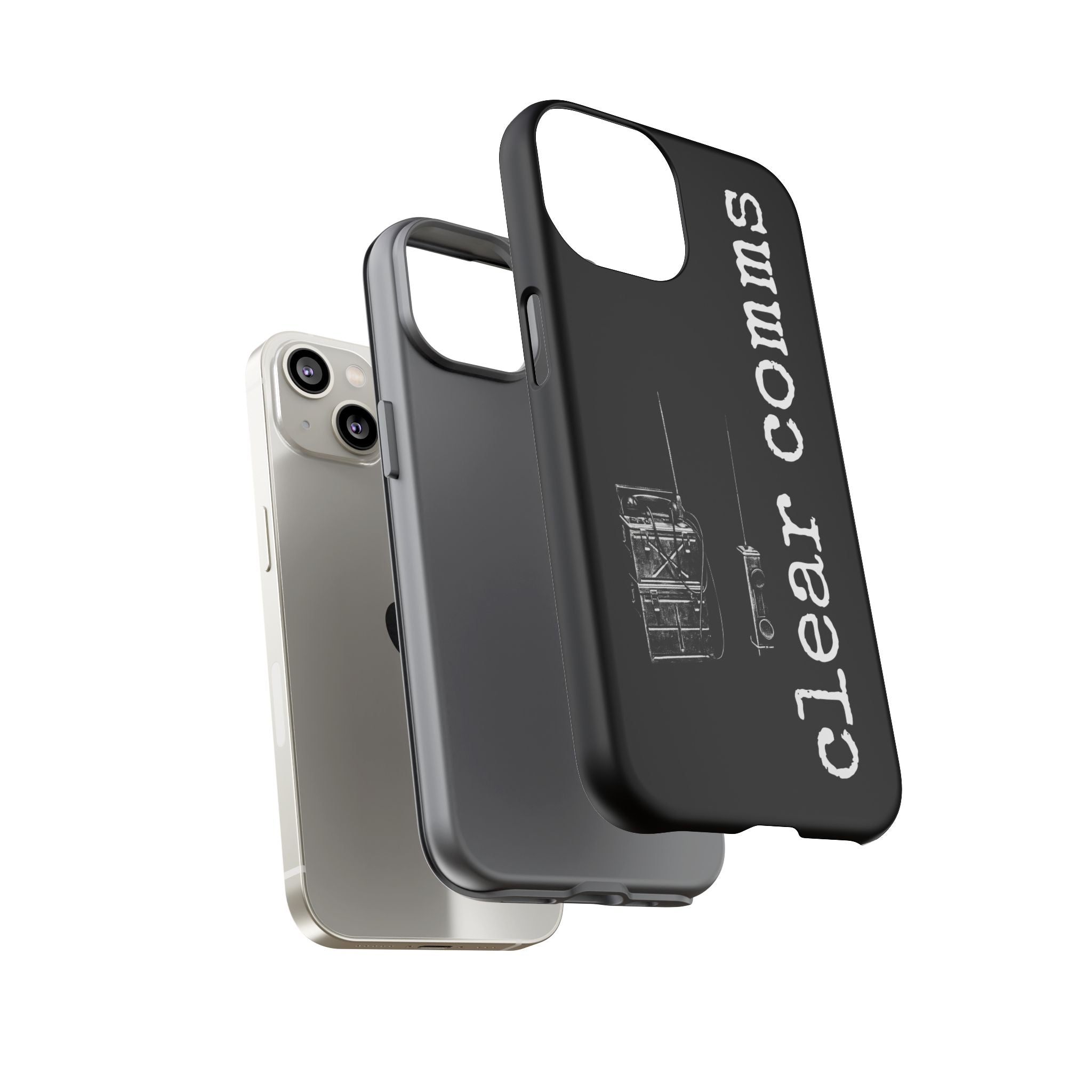 Phone Case — 'clear comms' i gotta take this call.