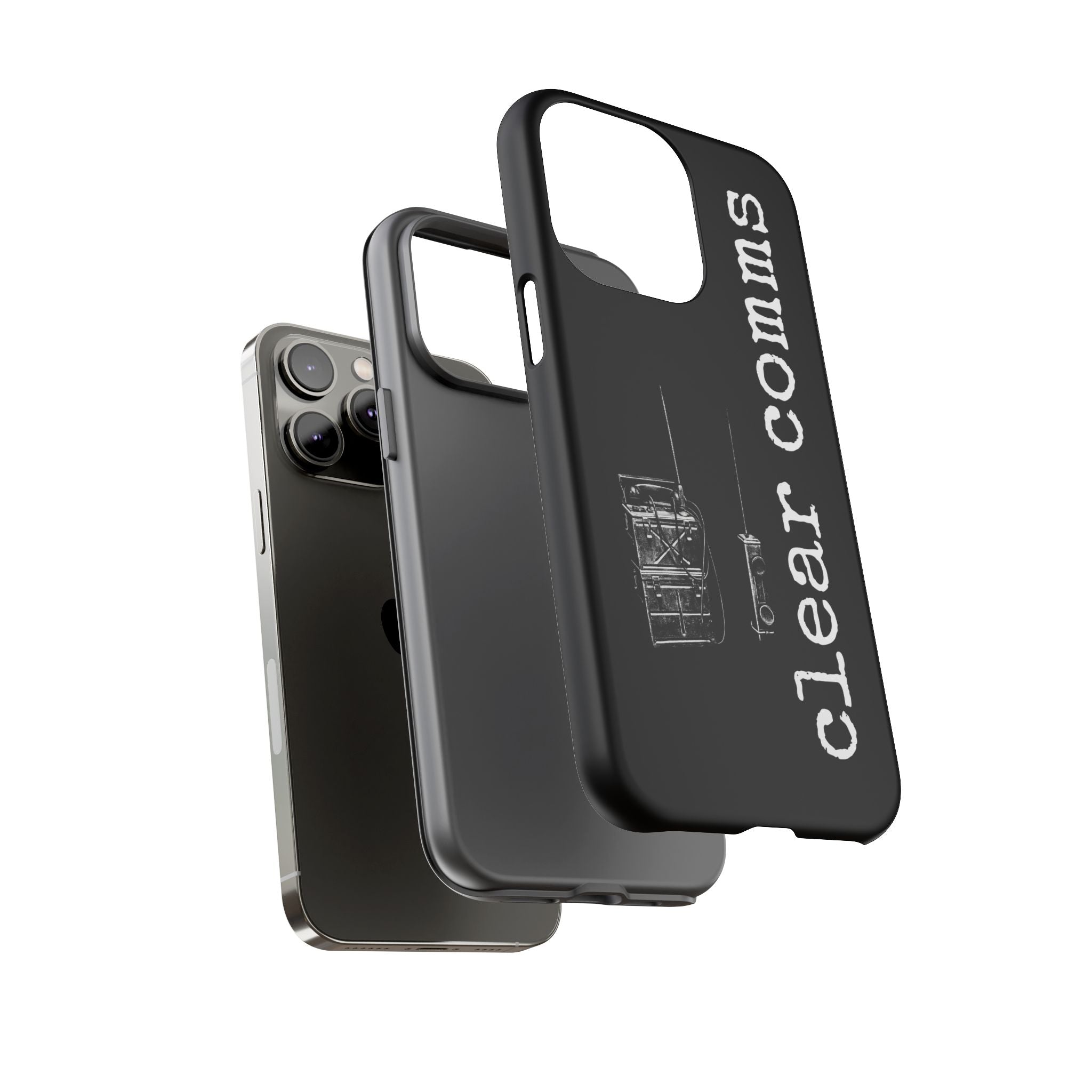 Phone Case — 'clear comms' i gotta take this call.