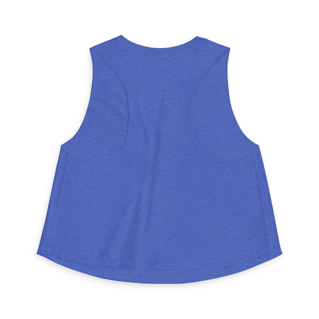 Women's Crop Top — CLEAR COMMS Graphic Crop Tank for Communicators & Marketers