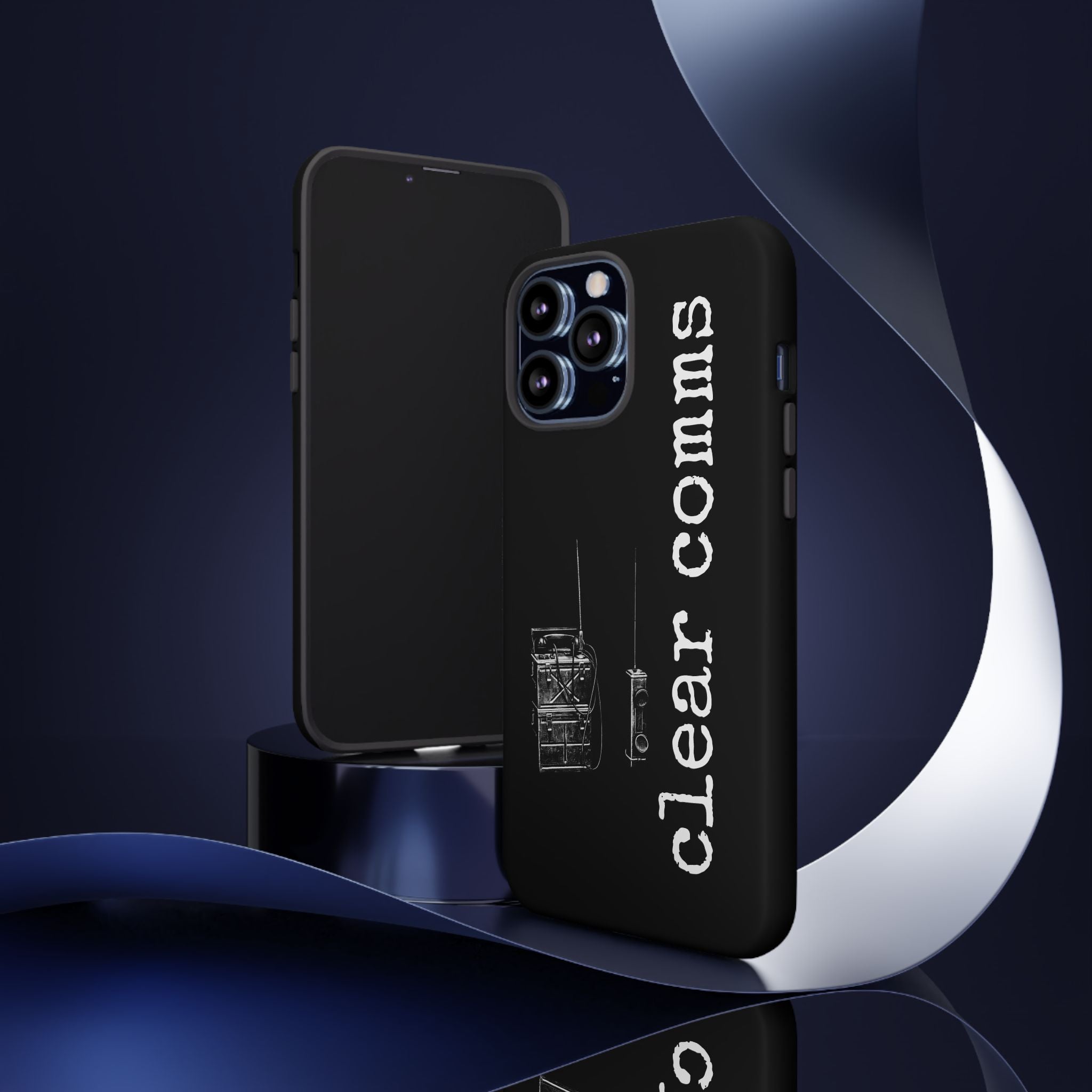 Phone Case — 'clear comms' i gotta take this call.